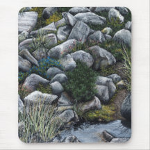 Secret place in the forest mousepads
