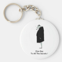 Secret spy keychain
