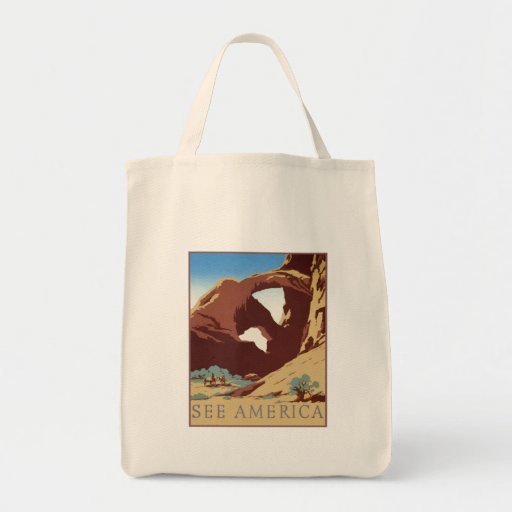 See America Canvas Bags