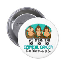 See Speak Hear No Cervical Cancer 1 Pins