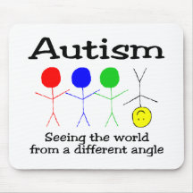 Seeing The world From A Different Angle Mouse Mats