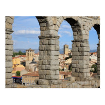 Segovia, Spain is a UNESCO world heritage site Post Cards