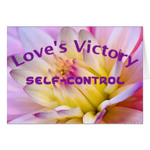 Self-Control Greeting Card