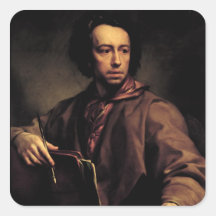 Self Portrait, 1773 (oil on panel) Stickers