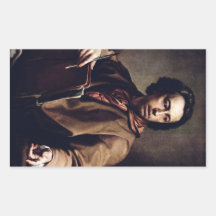 Self Portrait by Anton Raphael Mengs Stickers