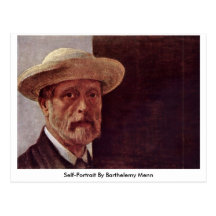 Self-Portrait By Barthelemy Menn Post Cards