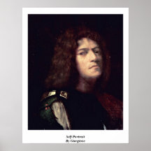 Self-Portrait (?) By Giorgione Print