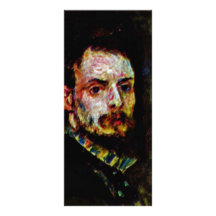 Self-Portrait By Pierre-Auguste Renoir Custom Rack Card