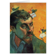Self-portrait - Paul Gauguin Greeting Cards