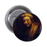 Self-Portrait With Maulstick (Self-Portrait As Zeu Button
