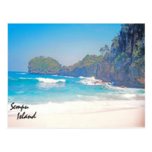 Sempu Island Postcard
