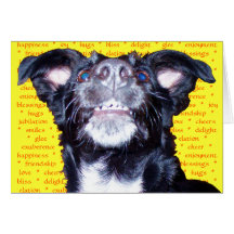 Sending smiles card