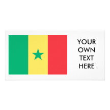 Senegal Flag Picture Card