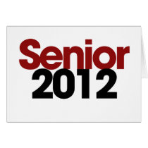 Senior 2012 cards