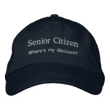 Senior Citizen Baseball Cap