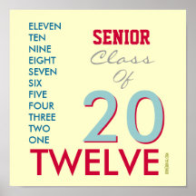 SENIOR Class of 2012 Mod Poster