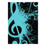 Senior Music Recital Custom Invites