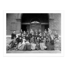 Senior Preparatory Class at Fisk University Post Card