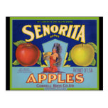Senorita Apples San Francisco Post Cards