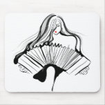 Sensual Bandoneon Mouse Pad