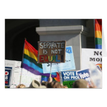 Separate is not Equal Greeting Card