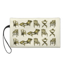 Sepia chairs wristlets