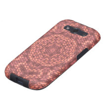 Sequins kaleidoscope effect pink (peach)
