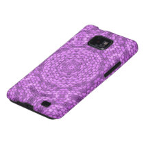 Sequins kaleidoscope effect purple samsung galaxy SII cases
