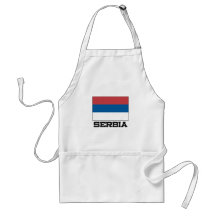 Serbia Flag Aprons