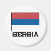 Serbia Flag Magnet