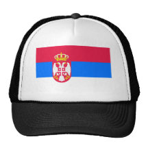 Serbia, Serbia flag Trucker Hat