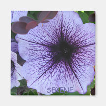 Serene Flower magnet