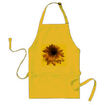 Serene Sunflower Aprons