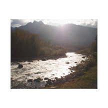 Serenity in the Chilliwack River Valley Gallery Wrapped Canvas