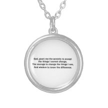 Serenity Prayer Necklace