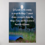 Serenity Prayer Poster