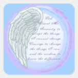 Serenity Prayer Wing Stickers
