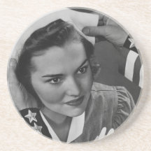 Serve Your Country Become a Nurse Drink Coaster