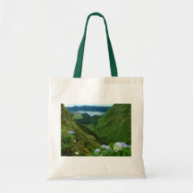Sete Cidades, Azores Canvas Bags
