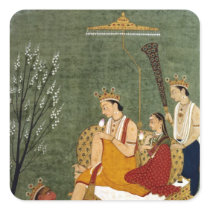 Seventh Incarnation of Vishnu as Rama-Chandra stickers