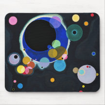 Several Circles Mouse Pads