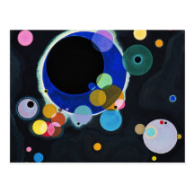 Several Circles Postcards