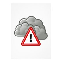 Severe Weather Alert Custom Invites