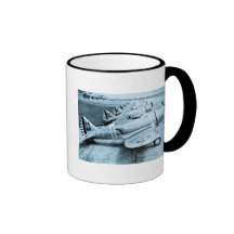 Seversky P-35 Vintage WWII Fighter Planes Mugs