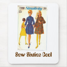 Sew Sixties Cool Mousepad