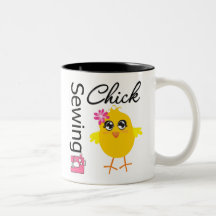 Sewing Chick Mug
