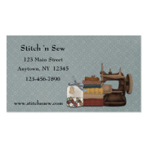Sewing Crafts Business Card