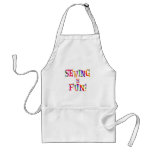 Sewing is Fun Apron