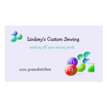 Sewing Notions Business Cards