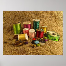 Sewing Supplies Posters